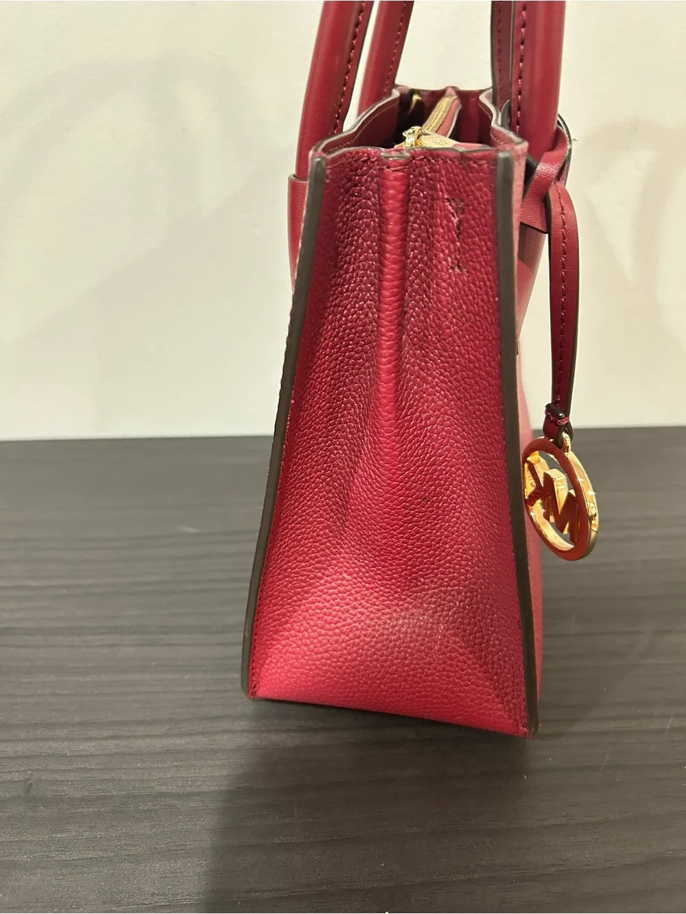 Michael Kors Mercer Medium Pebbled Leather Crossbody Bag EUC